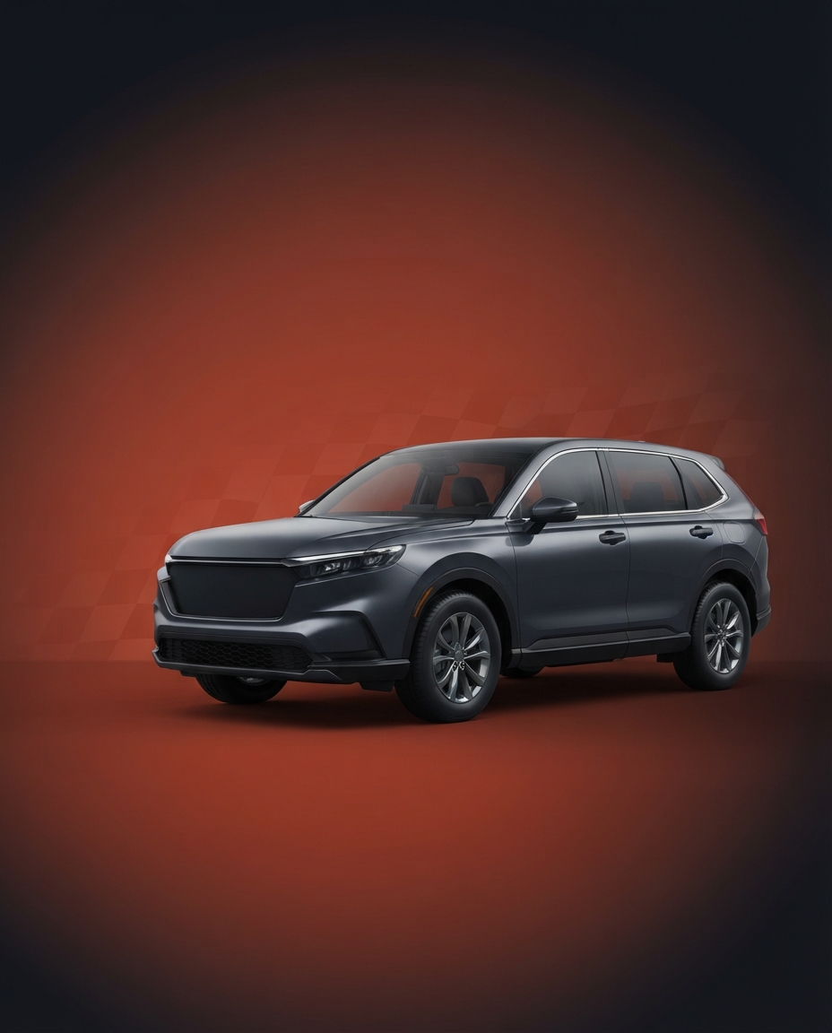 Grey SUV on a red 519 Cars backdrop.